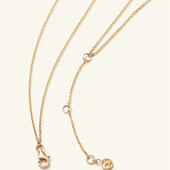 Mejuri Linked Two Tone Necklace - Picture 3 of 9